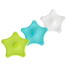 (Standard, 2) 3Pcs Of Starfish Hair Catcher No Slip Suction Cups Drain Coverkitchen Sink Strainer