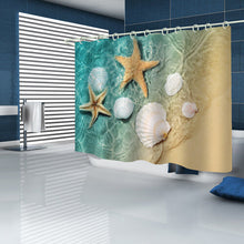 starfish pattern  Waterproof Shower