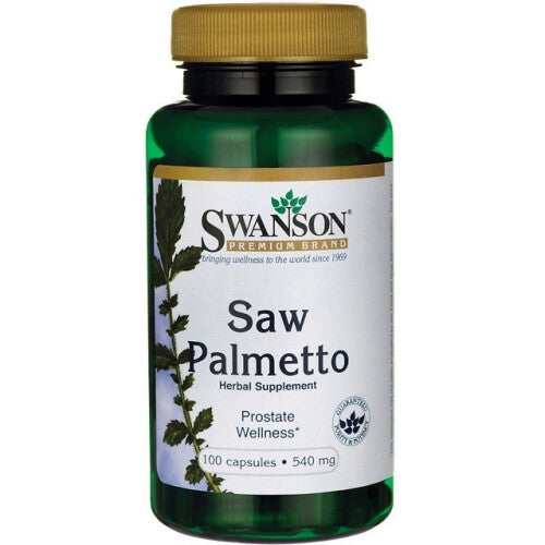 Swanson  Saw Palmetto, 540mg, 100 caps