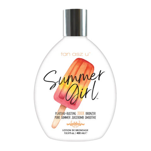 Tan Asz U Summer Girl Plateau-Busting 300X Bronzer Tanning Lotion For Glowing Skin