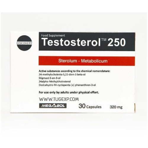 Testosterol 250 Megabol Strength Gym Muscle Gains