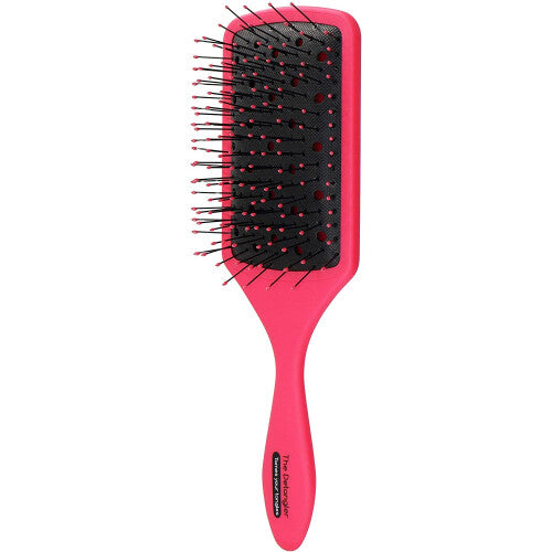 The Detangler Blow Dry Vented Paddle Styling Hair Brush, Melon, 1 Count, (Pack of 1)