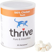 Thrive Freeze Dried Chicken Cat Treats 100% Chicken Breast. Allergen