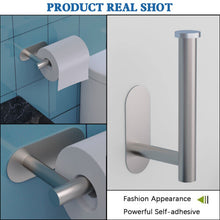 Toilet Roll Holder Self Adhesive -Toilet Paper Holder Stainless Steel, No drilling required, Strong Adhesiveness and Waterproof. by BIIYOOVE