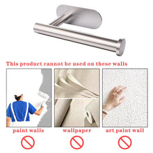 Toilet Roll Holder Self Adhesive -Toilet Paper Holder Stainless Steel, No drilling required, Strong Adhesiveness and Waterproof. by BIIYOOVE