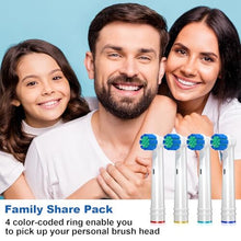 Toothbrush Heads for Oral B, 16 Pack Sensitive Clean Replacement Brush Heads for Oral B, Electric Toothbrush Heads Fit Professional Care Vitality Pro