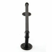 Towel Rail Black Industrial Retro Style Rustic Pipe Hanging Holder