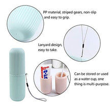 Travel Toothbrush Case,Yueser 2pcsTravel Mouthwash Cup Toothpaste Holder Cover Protect Box and 2pcs Portable Toothbrush Tube Holder Cases Toothbrush