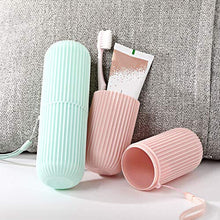 Travel Toothbrush Case,Yueser 2pcsTravel Mouthwash Cup Toothpaste Holder Cover Protect Box and 2pcs Portable Toothbrush Tube Holder Cases Toothbrush