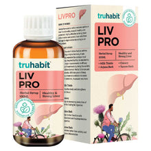 TruHabit Livpro Milk Thistle Liver Detox - Herbal Liver Tonic Syrup