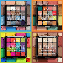 Ultimate Shadow Palette, 16 Vibrant True-To-Pan Eyeshadow Shades, Metallics, Shimmers, Colours and Nudes in Pressed Pigments, Vegan, I Know That's