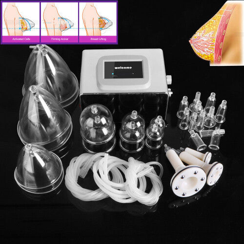 Vacuum Therapy Massage Slim Skin Care Breast Enlarge Enhance Machine