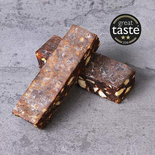 Veloforte Di Bosco Energy Bar - Berries & Almonds, Winner of Great Taste Awards, Healthy 100% Natural Sports Performance, Gluten-Free & Vega