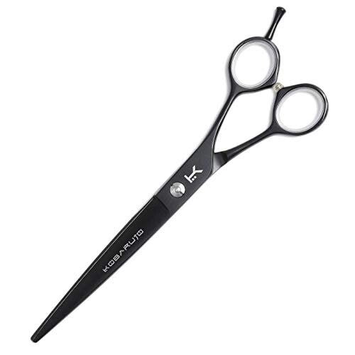 VERY SHARP 7 inch Japanese Black Cobalt Professional Hairdressing Barber Scissors Shears