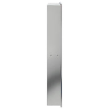 vidaXL Shower Niche Wall Recessed Shower Shelf Brushed Silver Stainless Steel