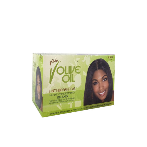 Vitale Olive Oil Relaxer Kit - Regular (1 application)