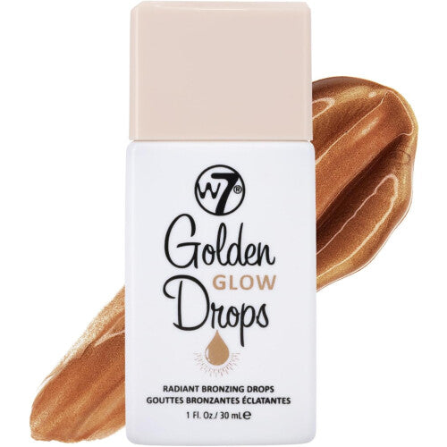 W7 Golden Glow Drops - Liquid Bronzing Drops For Flawless Skin & A Radiant Finish