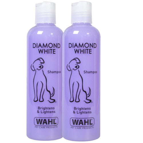 Wahl Diamond White Pet Shampoo 250 ml ZX609, 2-Pack