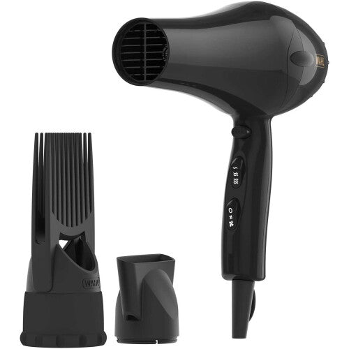 Wahl PowerPik 2 Black Hair Dryer 1500W - 3 Heat & 2 Speed Settings ZY017