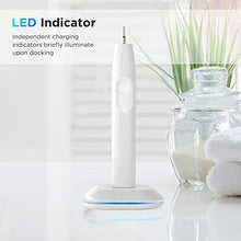 Waterproof Replacement Electric Toothbrush Charger Base, Compatible with Philips Electric Toothbrush and Flosser Charging with LED Indicator