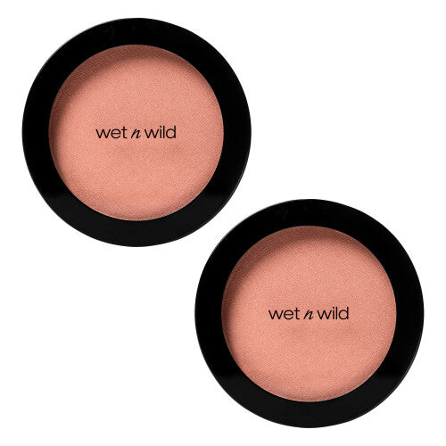 Wet n Wild Color Icon Blush Makeup Pearlescent Pink 2 Pack Bundle