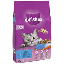 Whiskas 1+ Tuna 7kg Bag, Adult Cat Dry Food - Pack may vary