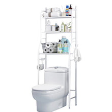 (White) 3-Tier Over Toilet Storage Shelves Bathroom Rack