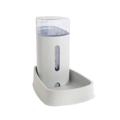 (White) 3.8L Pet Automatic Water Dispenser Large Capacity Drinking Bowl