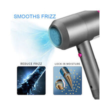 (White) Professional Hair Dryer 2000W Powerful AC Motor Quick Drying Ionic Hairdryer with 2 Speed 3 Heat Setting Cool Shot Button with 1 Diffus