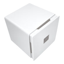 (White, Single) Tissue Box Holder Organiser Napkin Dispenser