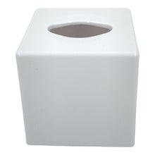 (White, Single) Tissue Box Holder Organiser Napkin Dispenser