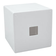 (White, Single) Tissue Box Holder Organiser Napkin Dispenser