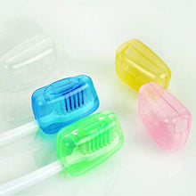 WIFUN 15 Pcs Travel Toothbrush Covers, Portable Toothbrush caps Toothbrush Protective Case for Home Outdoor Camping Hiking