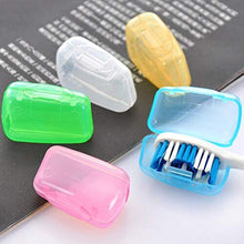 WIFUN 15 Pcs Travel Toothbrush Covers, Portable Toothbrush caps Toothbrush Protective Case for Home Outdoor Camping Hiking