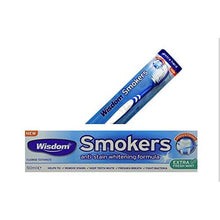 Wisdom Extra Fresh Mint Toothpaste 50ml and Wisdom Smokers Extra Hard Toothbrush