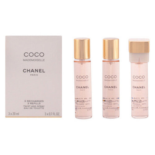 Women's Perfume Coco Mademoiselle Chanel EDT 3 x 20 ml