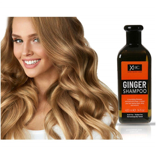 XHC Ginger Anti-Dandruff Shampoo - 400ml | Paraben-Free Shampoo