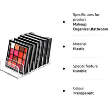 (XL, Transparent) Makeup  Eyeshadow  Blush Holder Cosmetics Storage for Bathroom Vanity