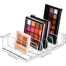 (XL, Transparent) Makeup  Eyeshadow  Blush Holder Cosmetics Storage for Bathroom Vanity