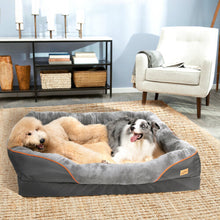 (XL(97x72x10cm)) Luxury Large Orthopedic Dog Bed Warm Washable Pet Sofa