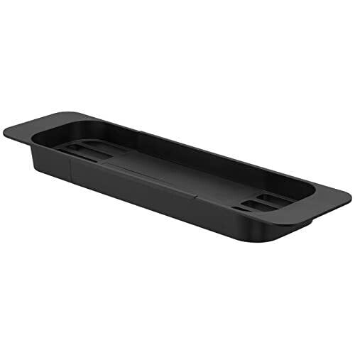 Yamazaki Bathtub Tray, ABS Resin, Black, One size