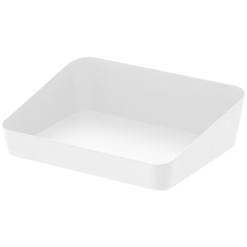 YAMAZAKI home 4219 Tower Amenity Tray Wide S White  Medium