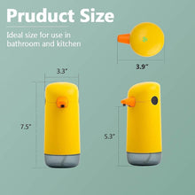 Yellow Duck Automatic Foaming Soap Dispenser, Touchless Foaming Infrared Motion Sensor Hand Free Soap Dispenser