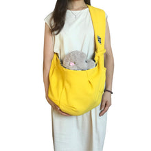 (yellow) New pet shoulder bag going out crossbody bag