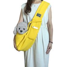 (yellow) New pet shoulder bag going out crossbody bag