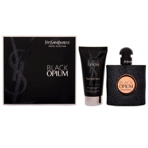 YSL Black Opium Gift Set 50ml EDP + 50ml Body Lotion